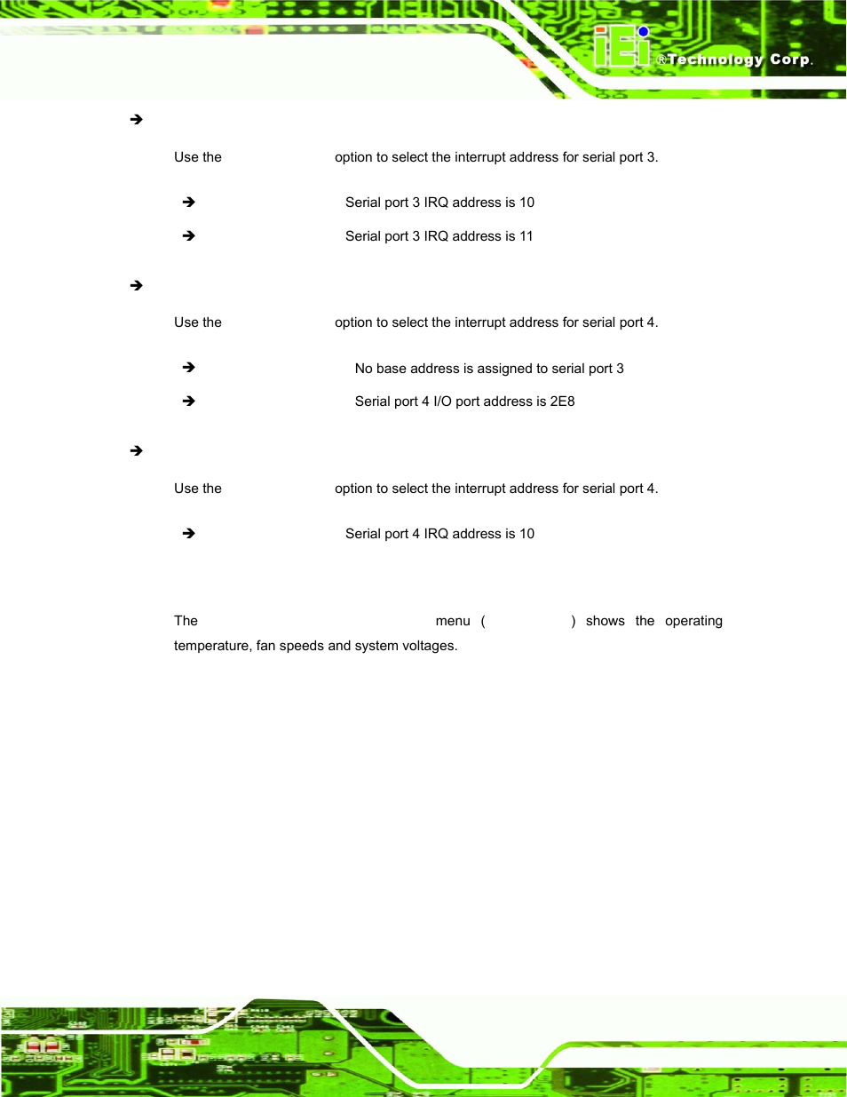 4 hardware health configuration | IEI Integration AFL-08B-N270 v1.00 User Manual | Page 69 / 112