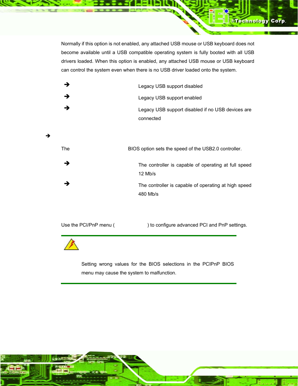 4 pci/pnp, Pci/p | IEI Integration AFL-08B-N270 v1.00 User Manual | Page 81 / 112
