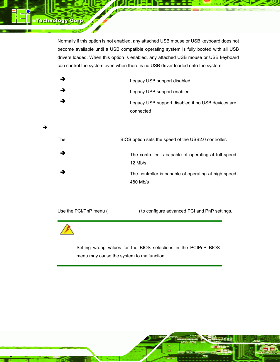 4 pci/pnp, Pci/p | IEI Integration AFL-08B-N270 v2.10 User Manual | Page 82 / 114
