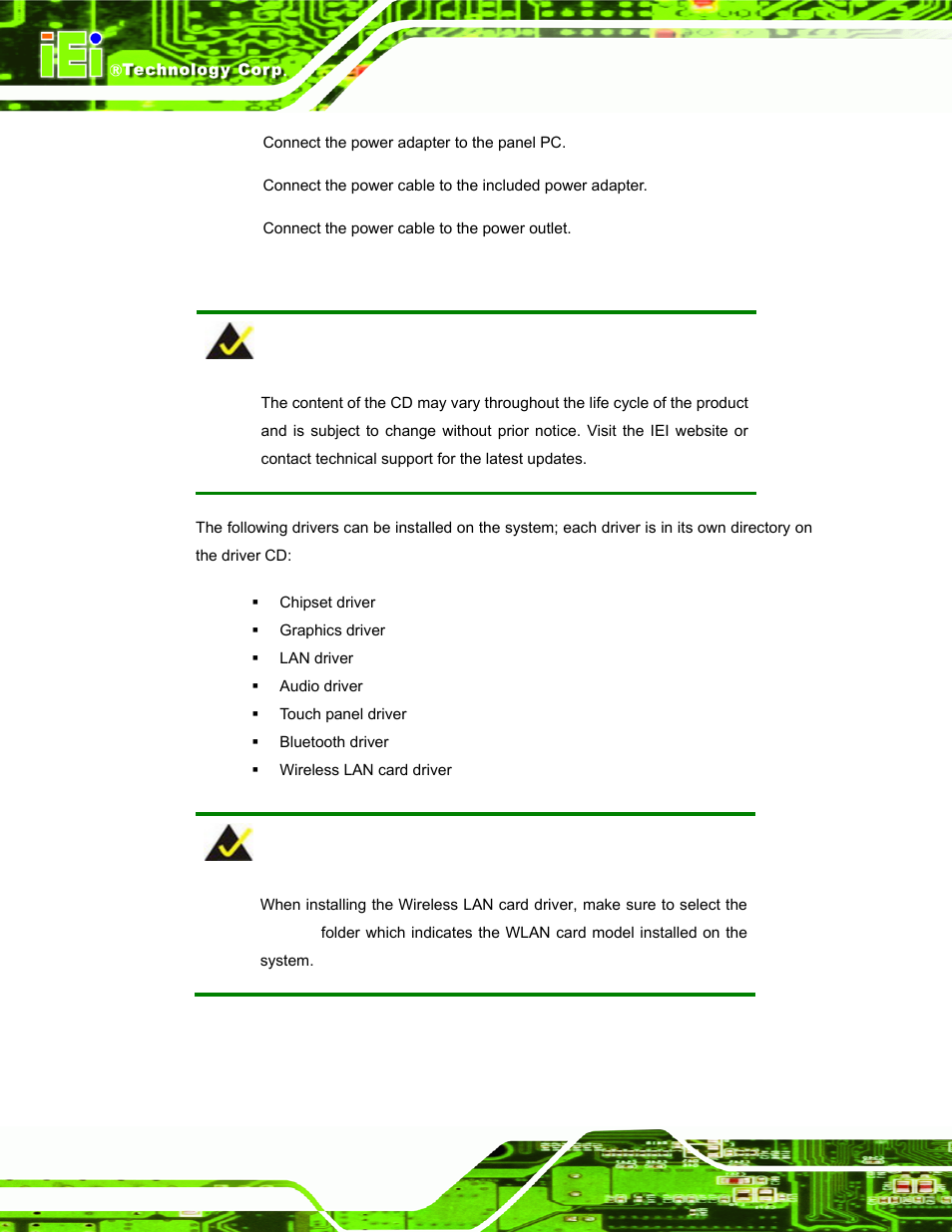 9 driver installation, River, Nstallation | IEI Integration AFL-08B-N270 v2.20 User Manual | Page 48 / 114