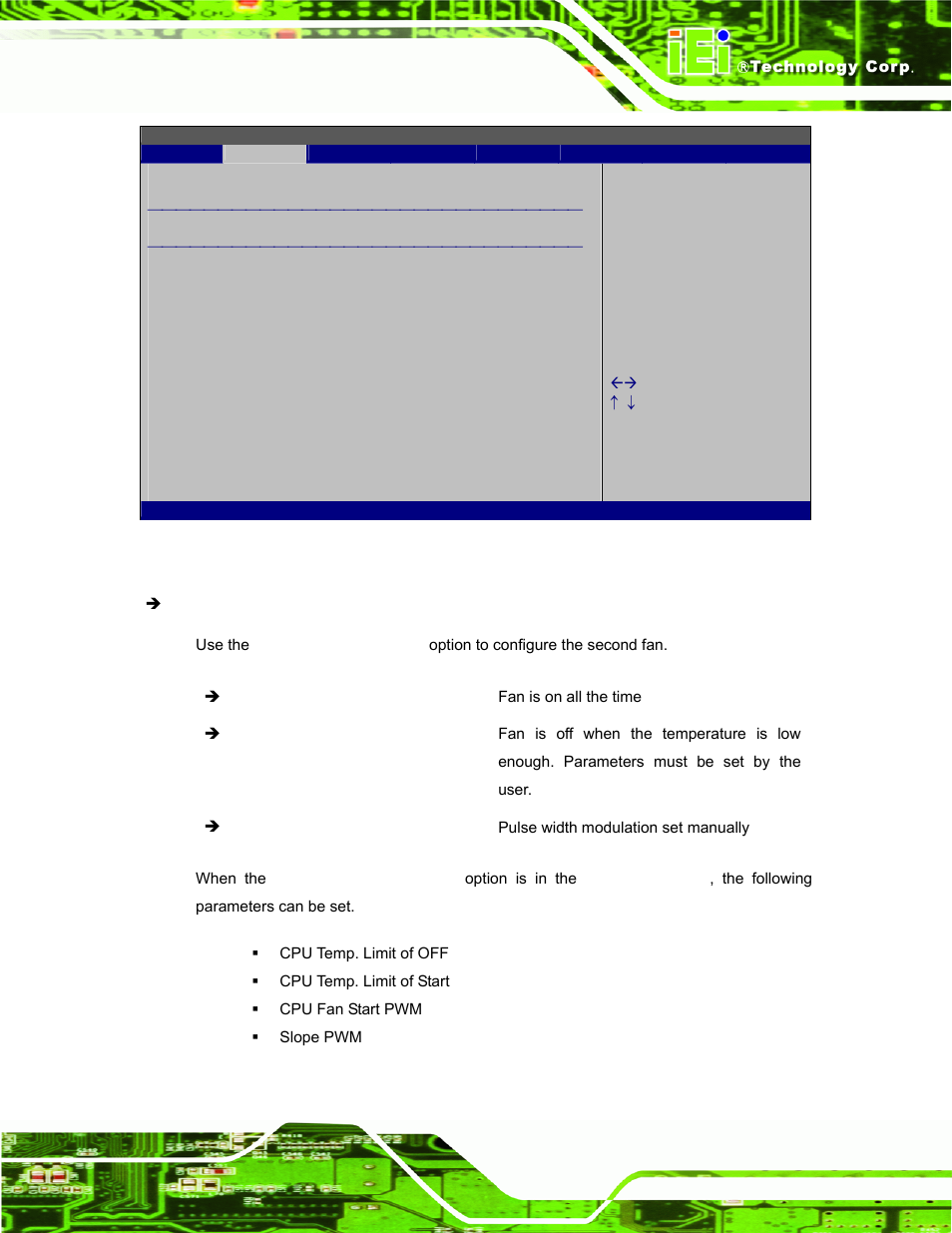 Bios menu 7: hardware health configuration | IEI Integration AFL-08B-N270 v2.20 User Manual | Page 71 / 114