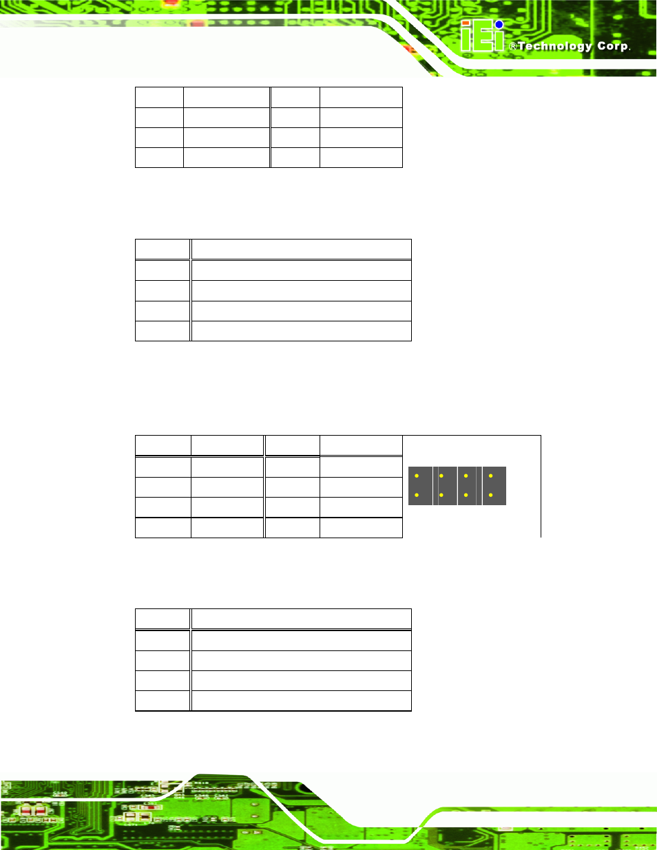 19 jusb connector (jusb1), 20 usb connector (usb1), 21 usb connector (usb2) | IEI Integration AFL-08B-N270 v2.30 User Manual | Page 103 / 132