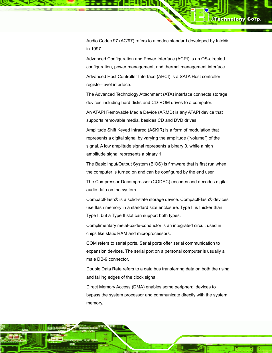 IEI Integration AFL-08B-N270 v2.30 User Manual | Page 123 / 132