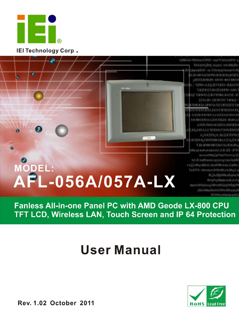 IEI Integration AFL-056A-LX v1.02 User Manual | 116 pages