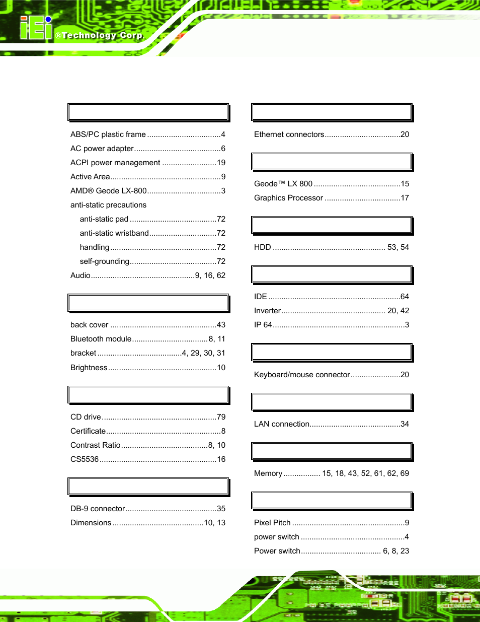 IEI Integration AFL-056A-LX v1.02 User Manual | Page 115 / 116