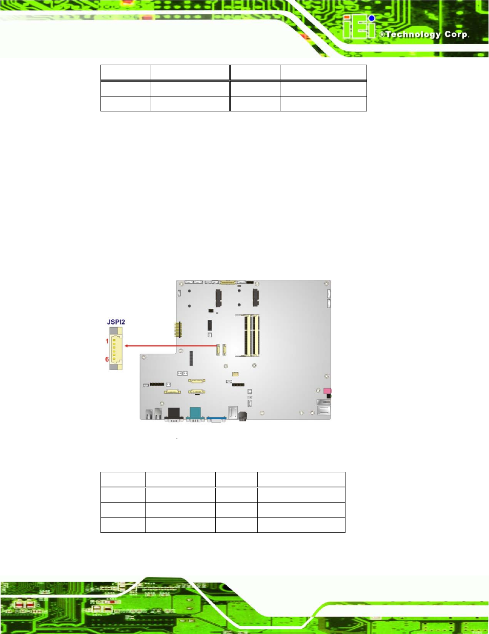 10 ec programming connector, Figure 5-12: ec programming connector location, Table 5-9: debug port connector pinouts | Table 5-10: ec programming connector pinouts | IEI Integration AFL2-W21-H61 User Manual | Page 100 / 262