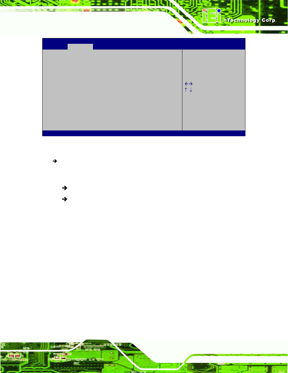 1 console redirection settings, Bios menu 14: serial port console redirection | IEI Integration AFL2-W21-H61 User Manual | Page 156 / 262