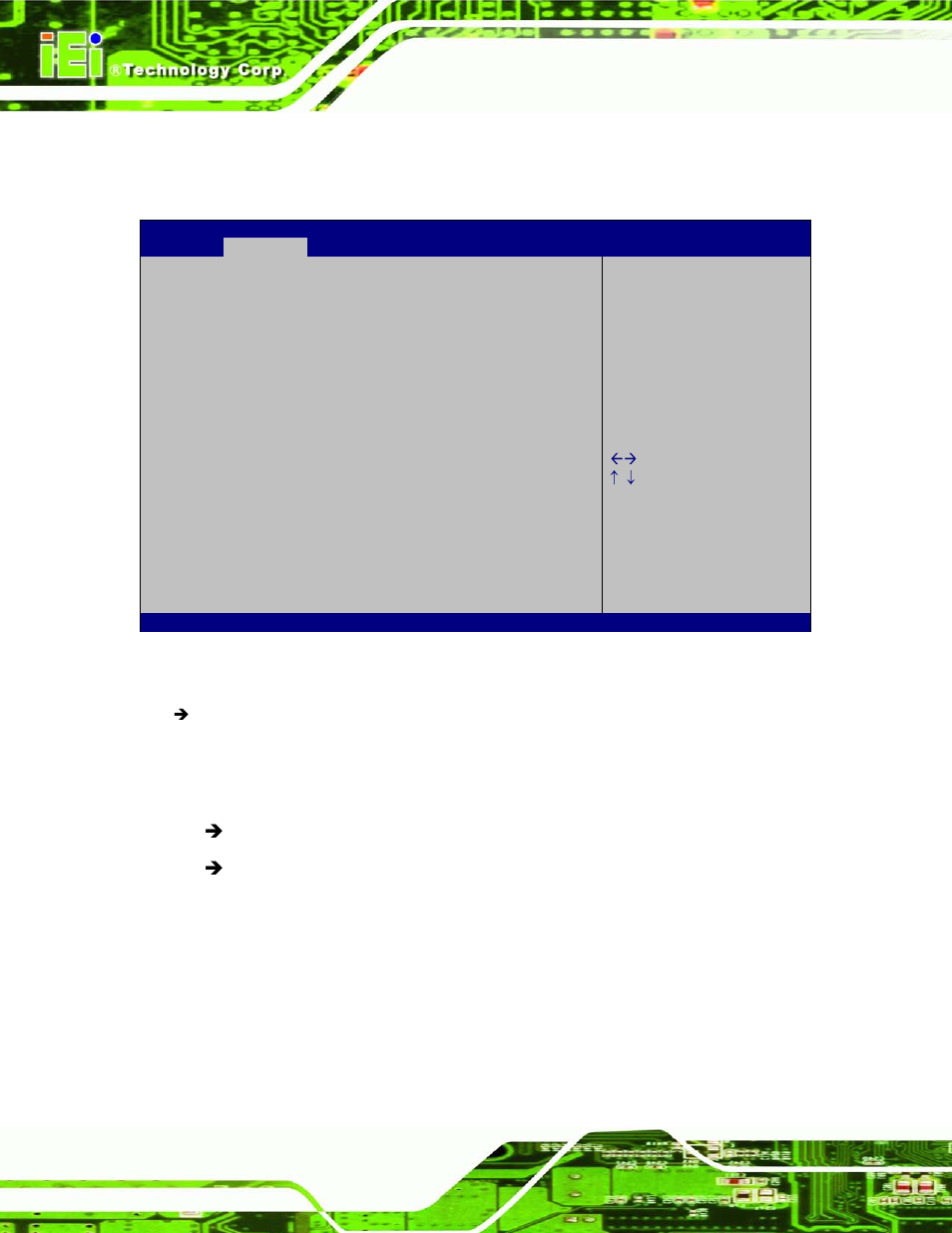 4 iei feature, 5 chipset, Eature | Hipset, Bios menu 16: iei feature, 4 iei fe a tu re, 5 ch ips e t | IEI Integration AFL2-W21-H61 User Manual | Page 159 / 262