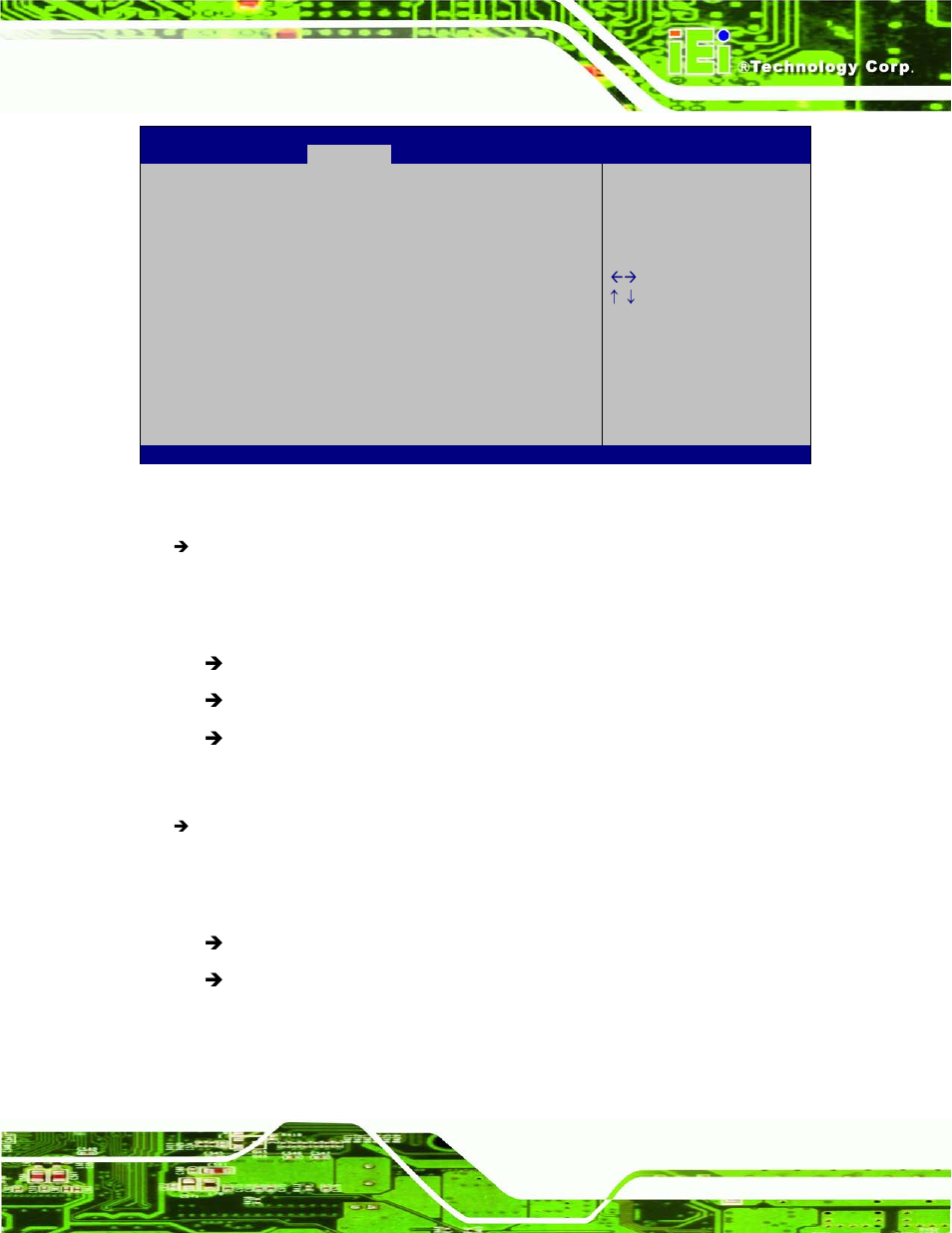 Bios menu 19: southbridge chipset configuration | IEI Integration AFL2-W21-H61 User Manual | Page 162 / 262