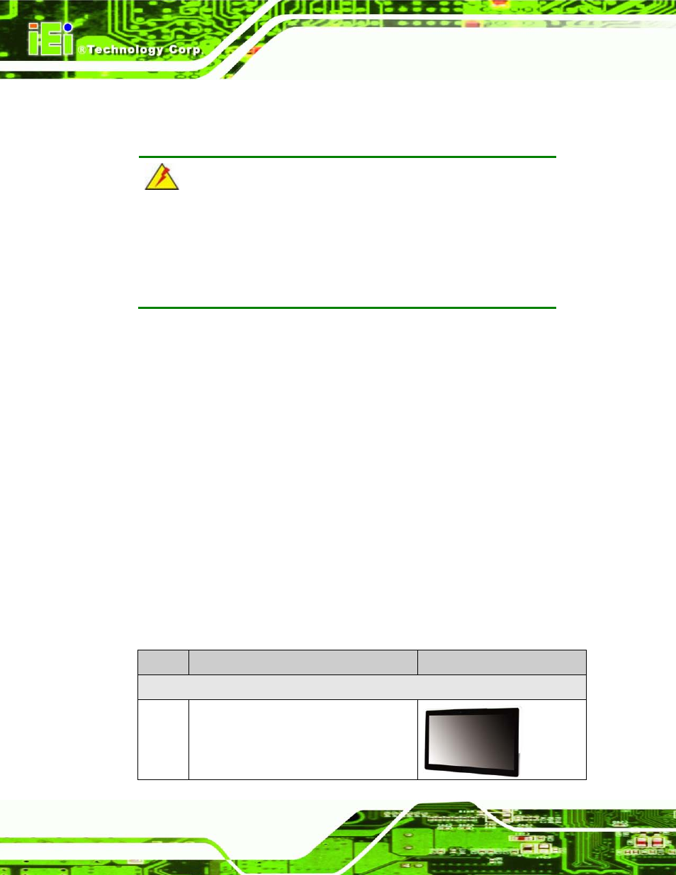 1 unpacking, 1 packing list, Npacking | 1 un pa c kin g | IEI Integration AFL2-W21-H61 User Manual | Page 55 / 262