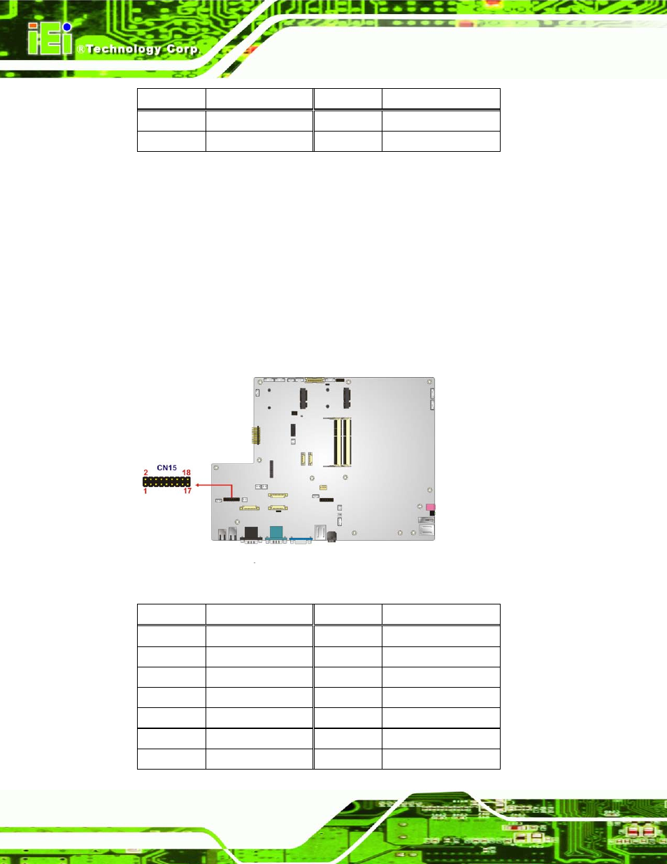 9 ec debug connector, Figure 5-11: debug port connector location, Table 5-8: digital microphone connector pinouts | IEI Integration AFL2-W21-H61 User Manual | Page 99 / 262