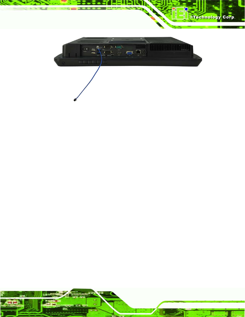 6 rfid reader (optional), Rfid, Eader | Ptional | IEI Integration AFL2-W19A-H61 v1.11 User Manual | Page 74 / 277