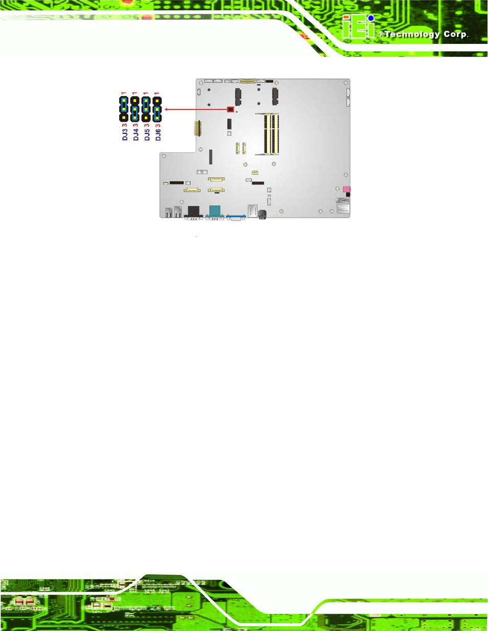 Figure 6-36: lcd panel selection jumper location | IEI Integration AFL2-W19A-H61 v1.21 User Manual | Page 135 / 279