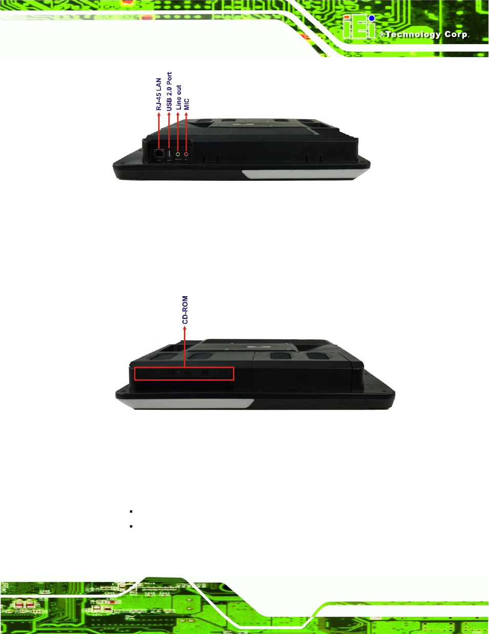 5 right side panel, 3 internal overview, Nternal | Verview, Figure 1-9: afl2-w19a/ab-h61 left side panel, Figure 1-10: afl2-w19a/ab-h61 right side panel, 3 in te rn a l ove rvie w | IEI Integration AFL2-W19A-H61 v1.21 User Manual | Page 31 / 279