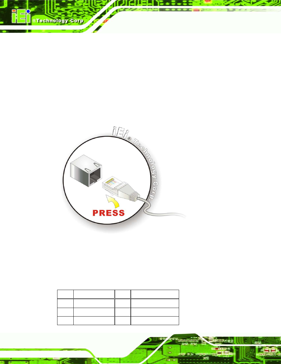 3 lan connection, Figure 5-24: lan connection | IEI Integration AFL2-W19A-H61 v1.21 User Manual | Page 92 / 279
