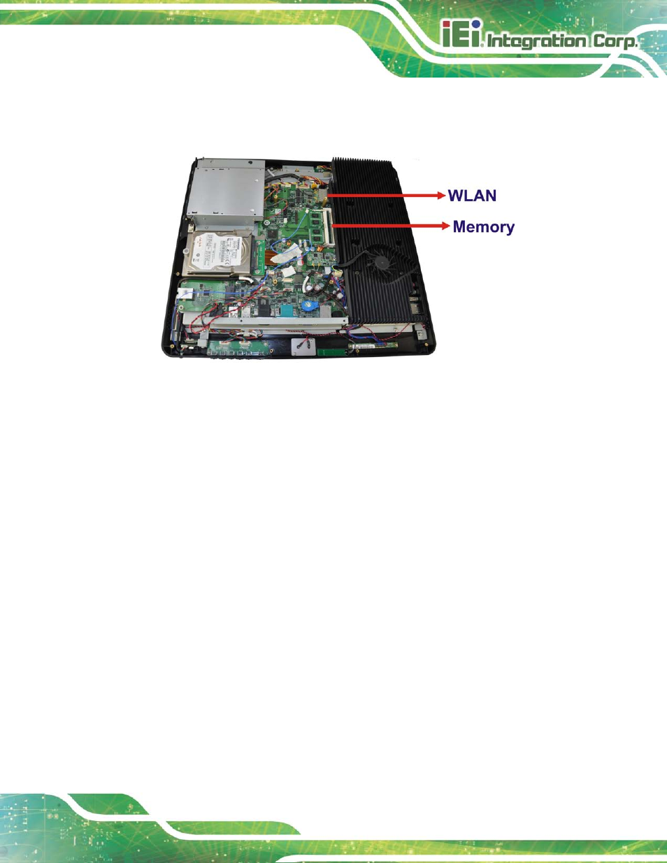 5 replacing components, 1 memory module replacement, Eplacing | Omponents, Figure 7-3: internal components | IEI Integration AFL2-17A-H61 v1.23 User Manual | Page 139 / 278
