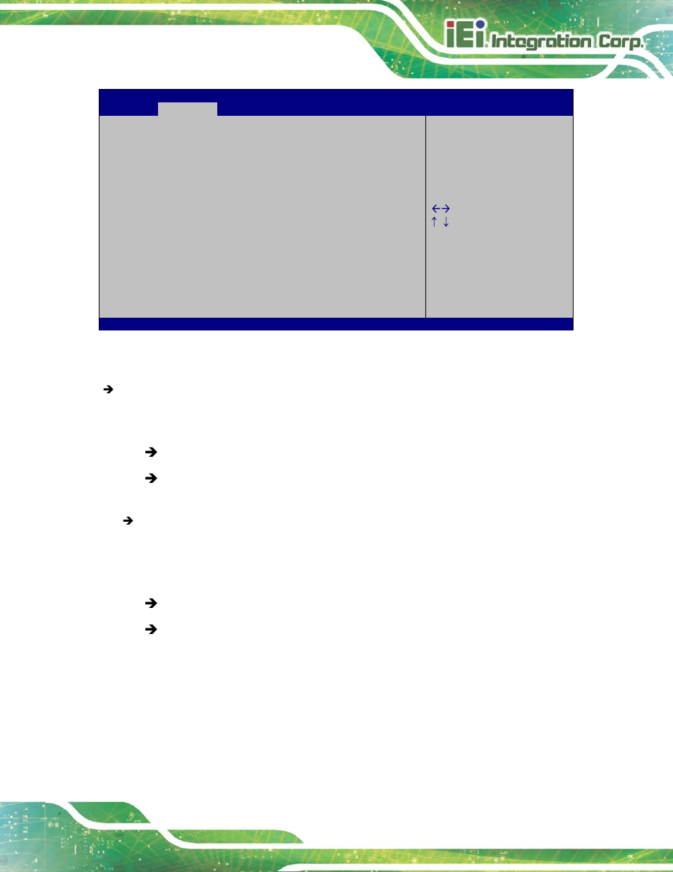 1 cpu information, Bios menu 6: cpu configuration | IEI Integration AFL2-17A-H61 v1.23 User Manual | Page 153 / 278