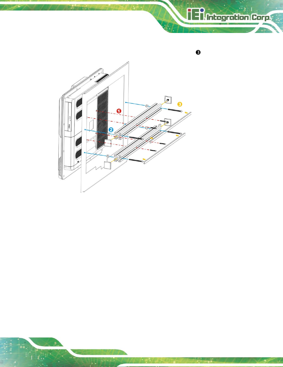 3 stand mounting | IEI Integration AFL2-17A-H61 v1.23 User Manual | Page 85 / 278