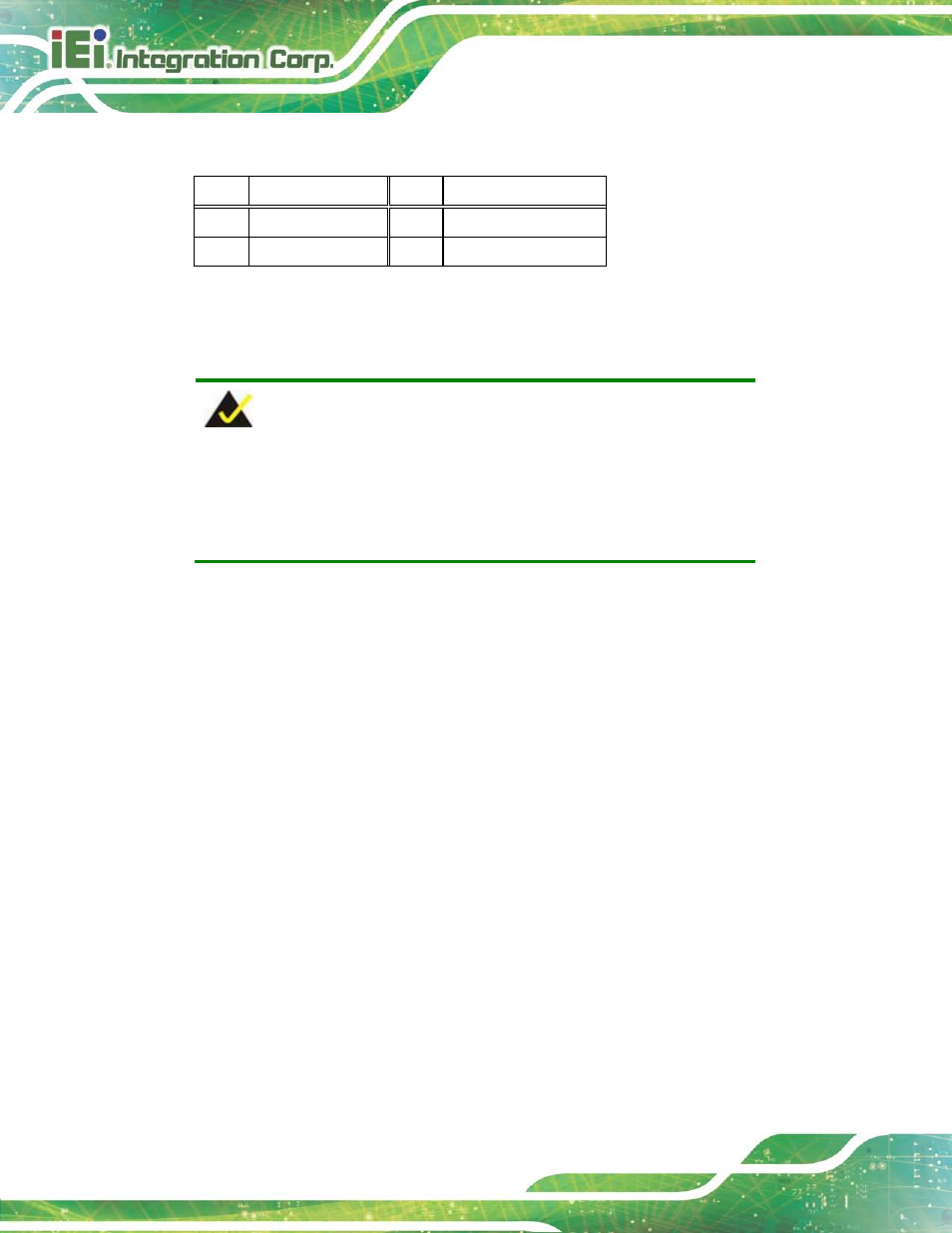 5 usb device connection, Table 5-5: rs-422/485 serial port pinouts (com3) | IEI Integration AFL2-17A-H61 v1.23 User Manual | Page 94 / 278