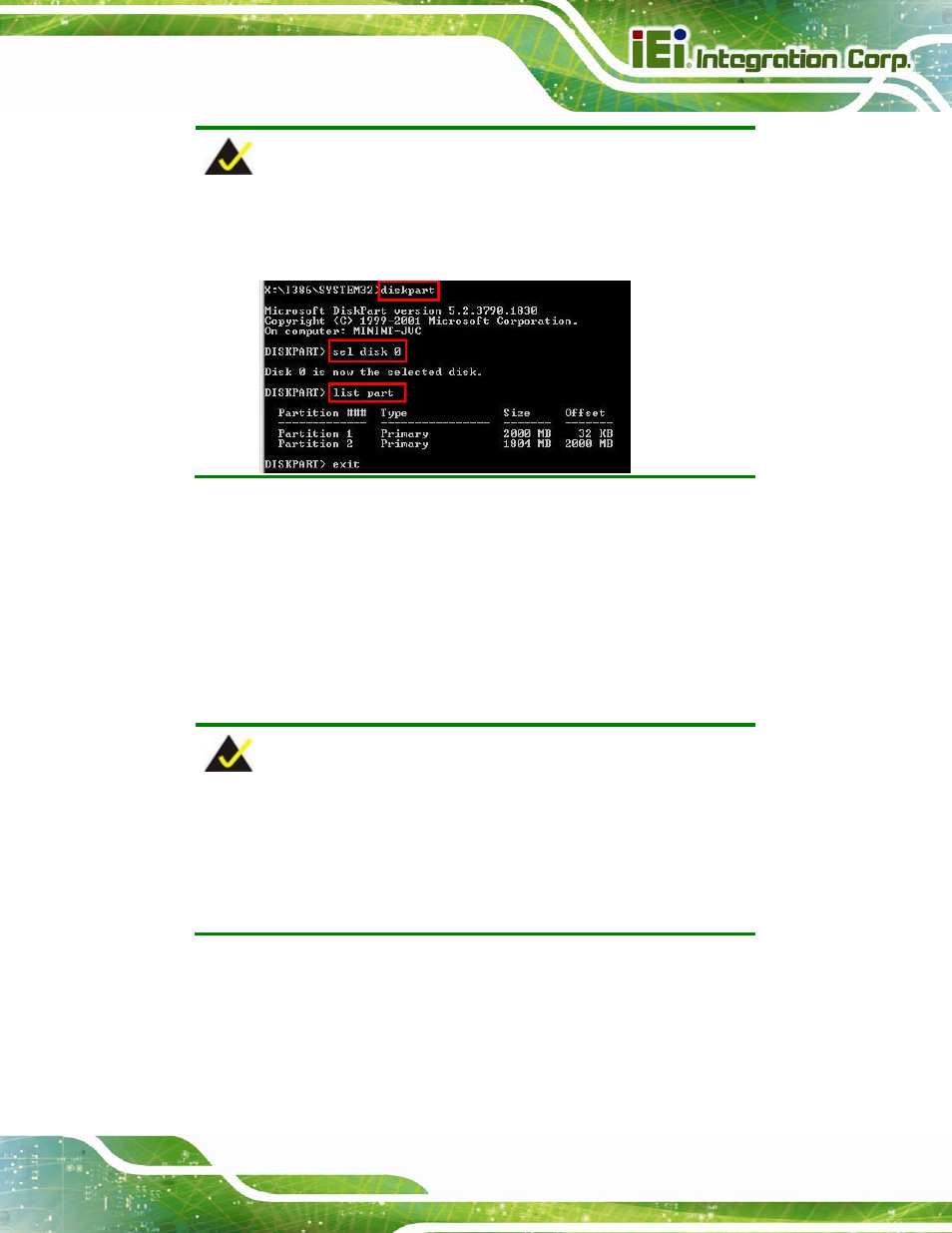 C.2.3 ), C.2.3 | IEI Integration AFL2-W15B-H61 User Manual | Page 183 / 219