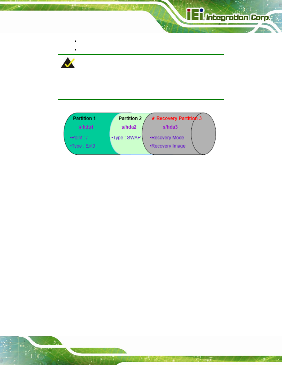 Figure c-30: partitions for linux | IEI Integration AFL2-W15B-H61 User Manual | Page 197 / 219