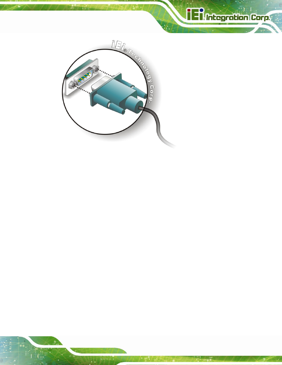 2 rj-45 serial port connection, Figure 3-28: db-9 serial port connector | IEI Integration AFL2-W15B-H61 User Manual | Page 63 / 219