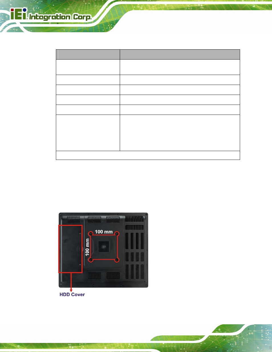 2 rear panel, Figure 1-5: rear view, Table 1-3: function key descriptions | Ys. see table 1-3, Table 1-3 | IEI Integration AFL2-15A-H61 User Manual | Page 25 / 213