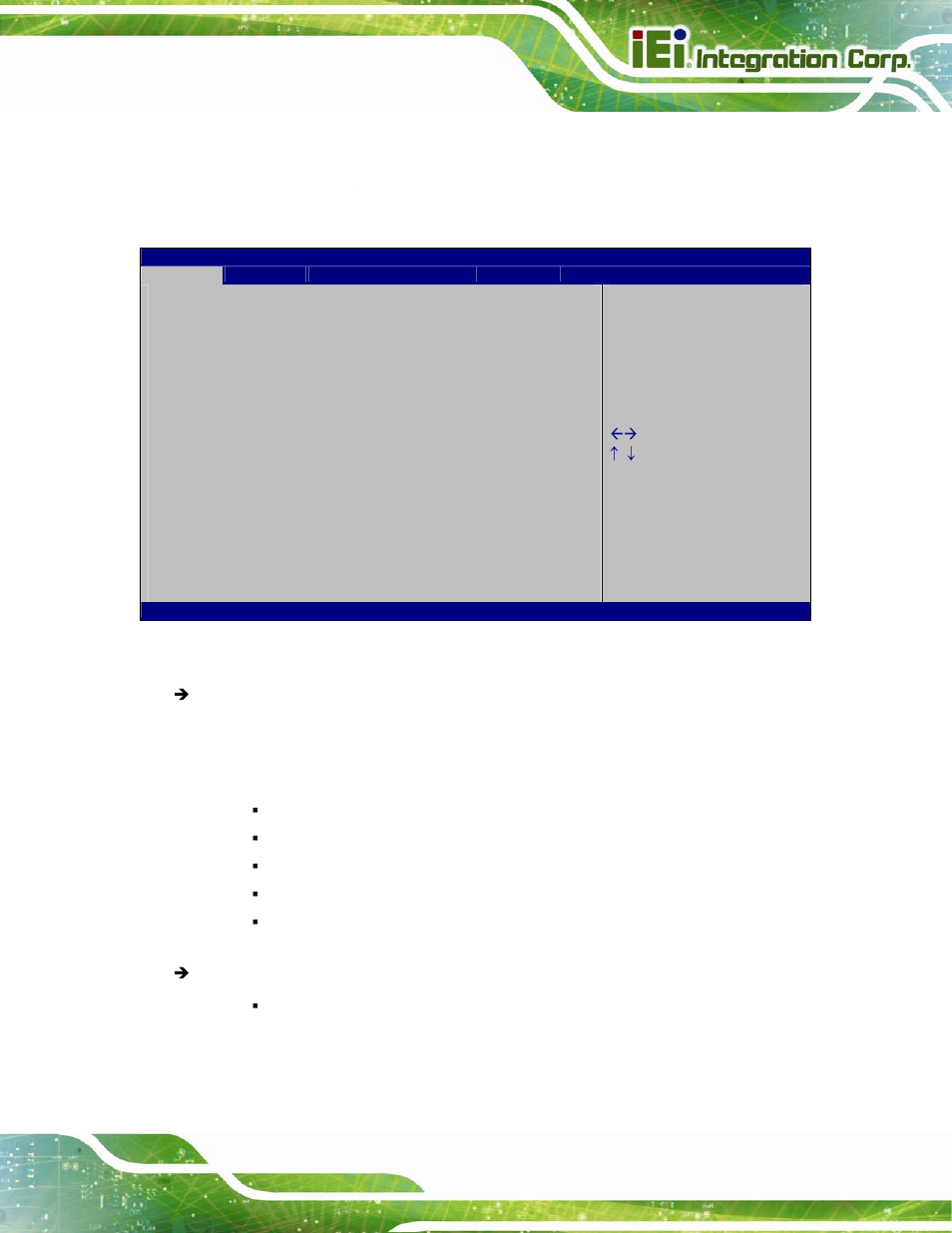 2 main, Bios menu 1: main | IEI Integration AFL2-15A-H61 User Manual | Page 64 / 213