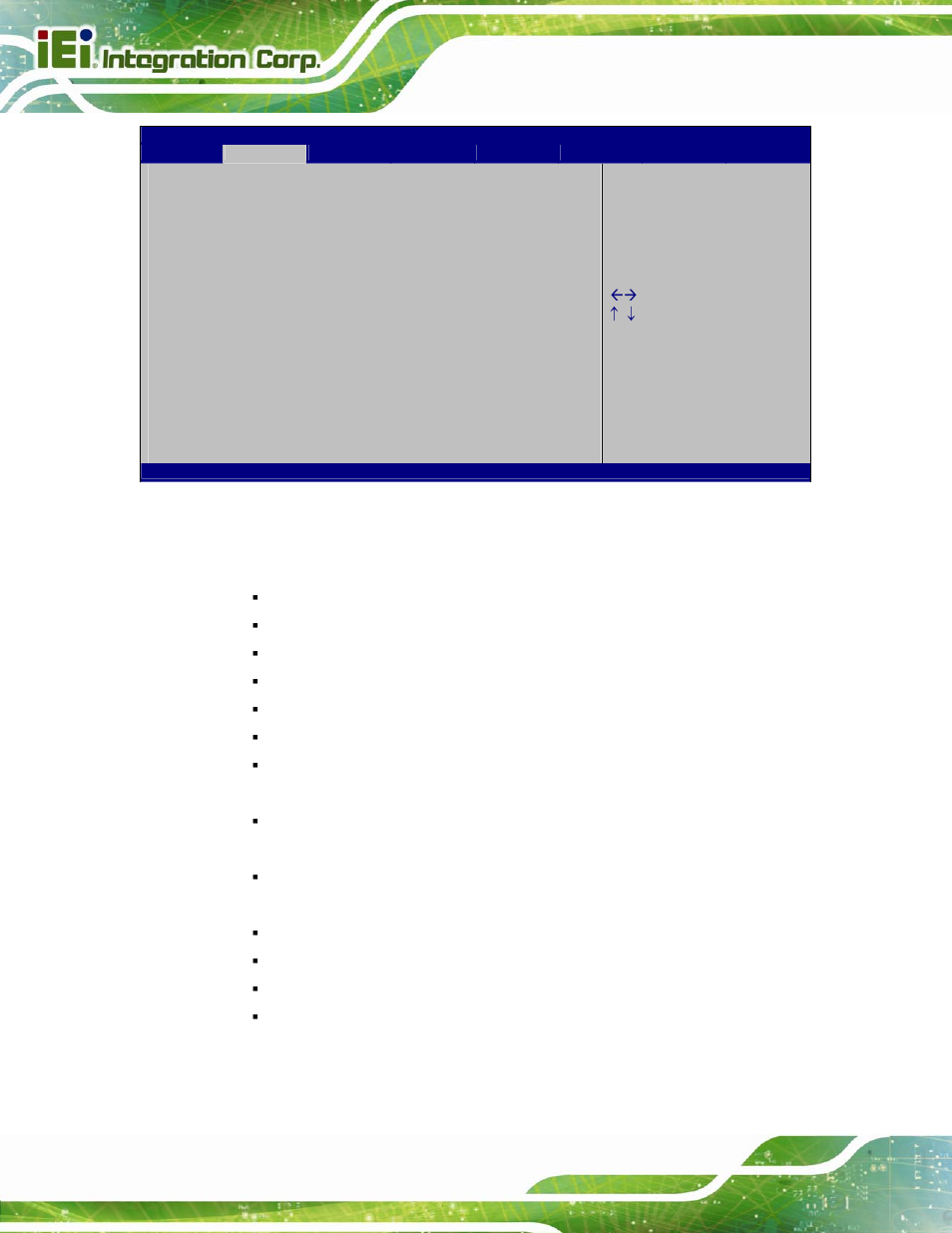 Bios menu 7: cpu configuration | IEI Integration AFL2-15A-H61 User Manual | Page 71 / 213