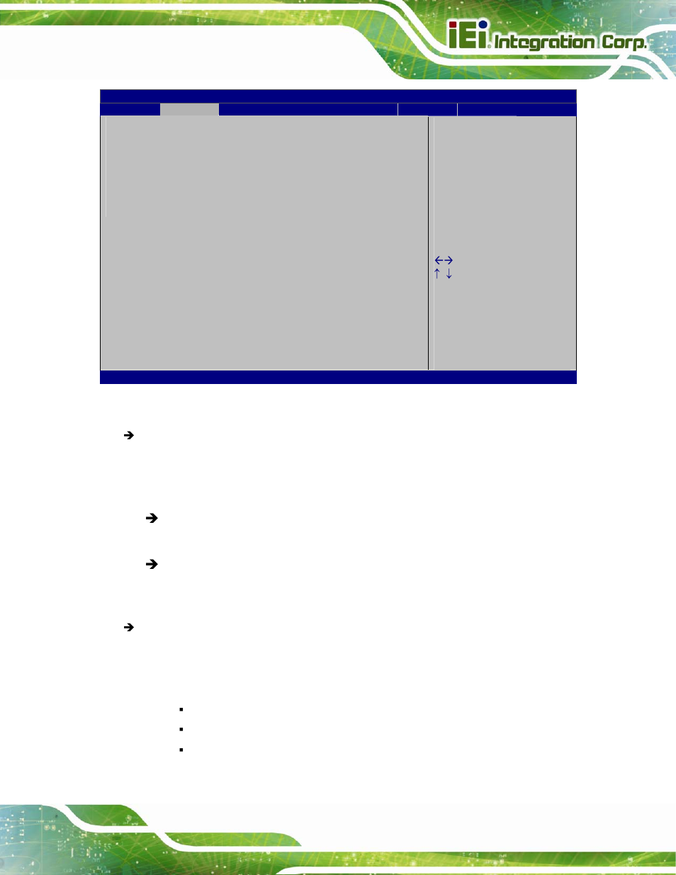 Bios menu 19: integrated graphics | IEI Integration AFL2-15A-H61 User Manual | Page 90 / 213