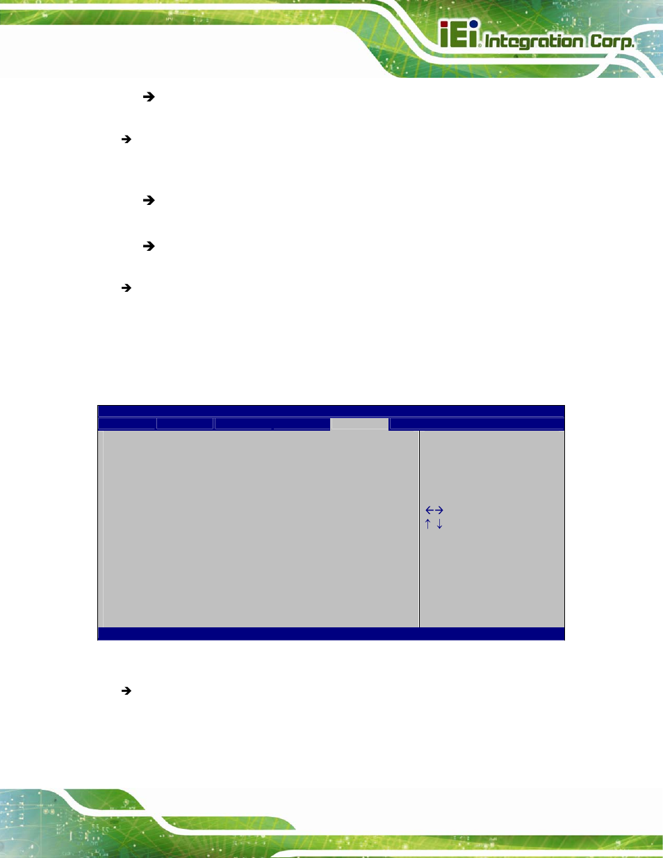 7 security, Ecurity, Bios menu 22: security | IEI Integration AFL2-15A-H61 User Manual | Page 94 / 213
