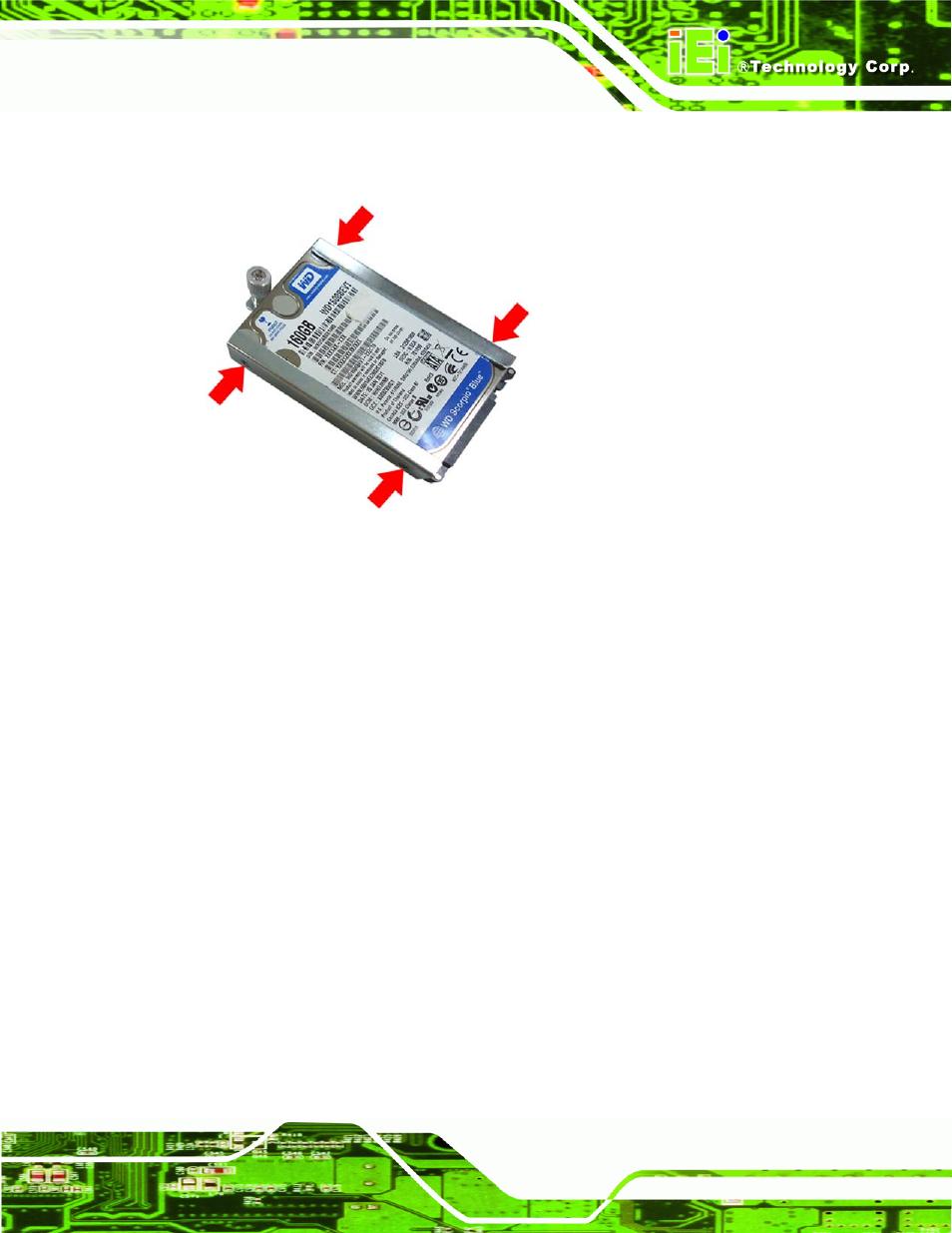 5 at/atx mode selection, At/atx, Election | Figure4-5: securing the hdd | IEI Integration AFL2-12A-HM65 v1.00 User Manual | Page 45 / 186