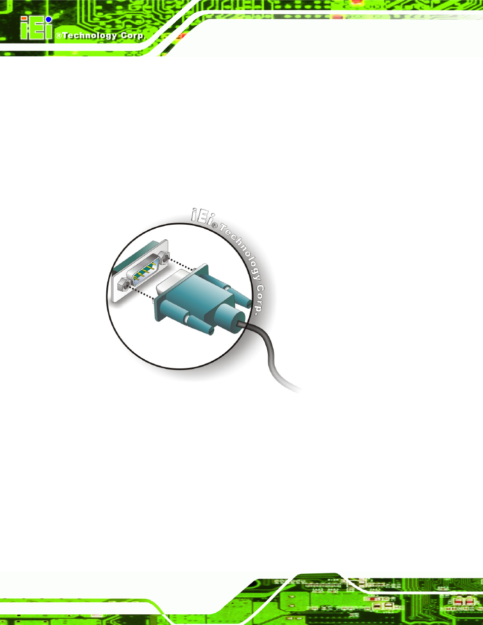 1 db-9 serial port connection, 2 rj-45 serial port connection, Figure 4-16: db-9 serial port connector | IEI Integration AFL2-12A-HM65 v1.00 User Manual | Page 56 / 186