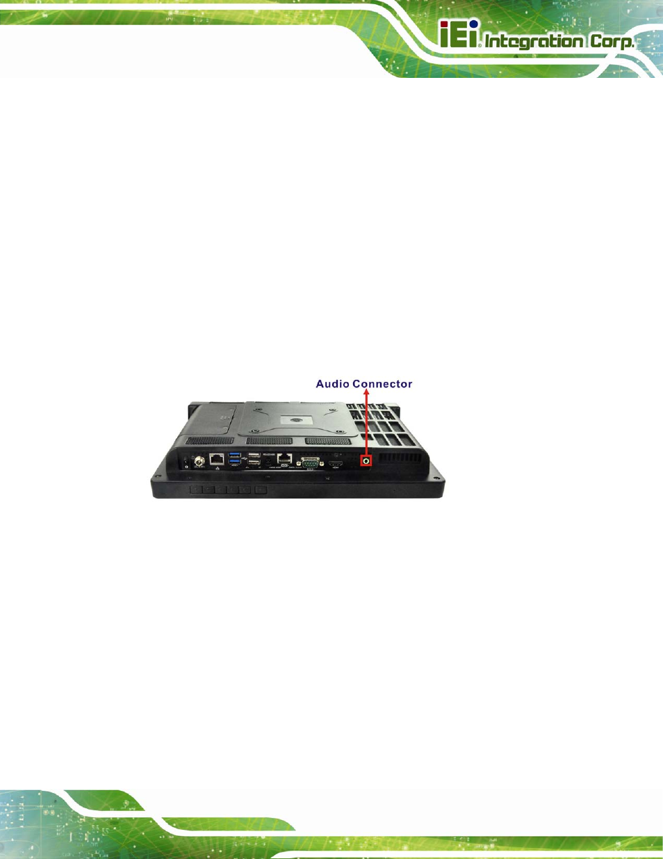 2 touch-screen module, 6 audio, 1 audio codec controller | 2 stereo speakers, 7 system power, 1 power mode | IEI Integration AFL2-12A-HM65 v1.12 User Manual | Page 31 / 193