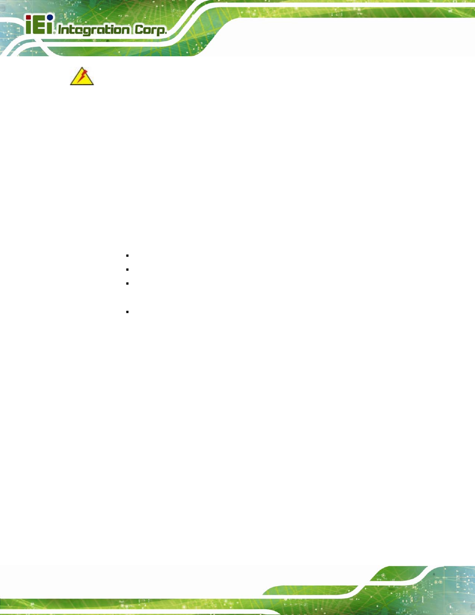 IEI Integration AFL2-12A-HM65 v1.12 User Manual | Page 4 / 193