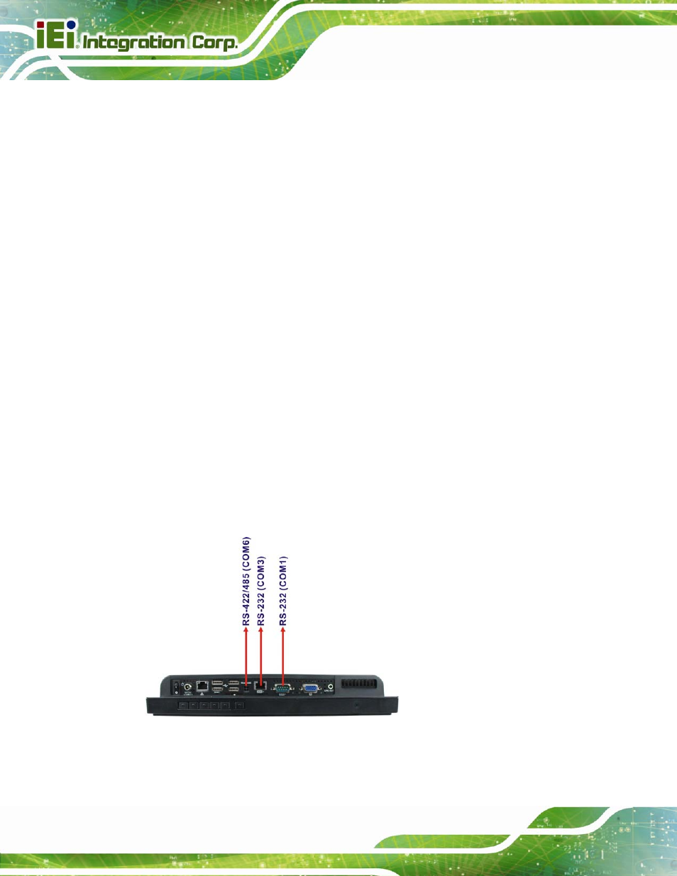 1 memory support, 1 installed memory, 2 storage capacity | 4 external peripheral interface connectors, 1 serial port connectors, Xternal, Eripheral, Nterface, Onnectors, Figure 2-3: com ports | IEI Integration AFL2-12A-D525 User Manual | Page 30 / 180