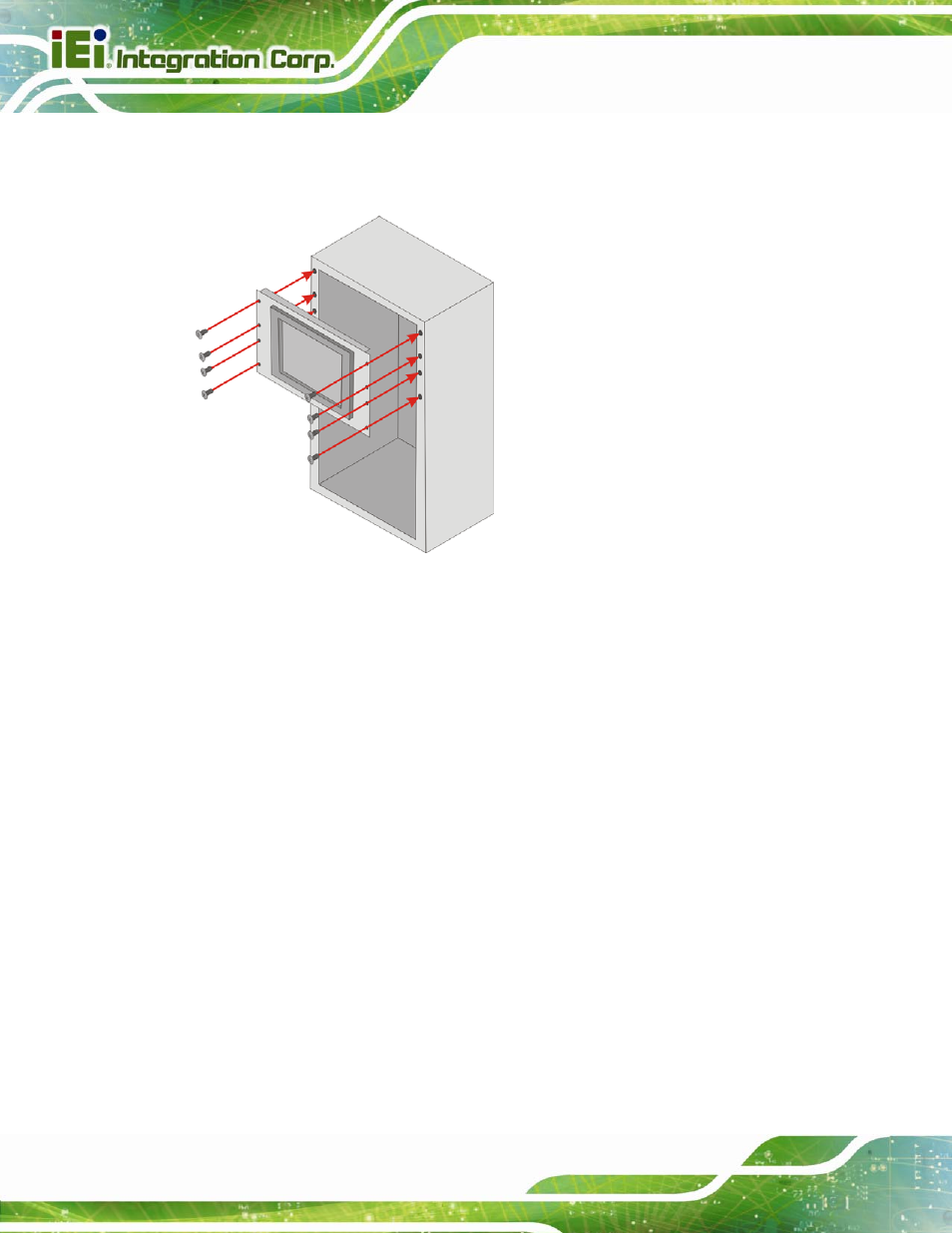 10 bottom panel connectors, 1 lan connection, Ottom | Anel, Onnectors, Figure 4-17: install into a rack/cabinet | IEI Integration AFL2-12A-D525 User Manual | Page 56 / 180