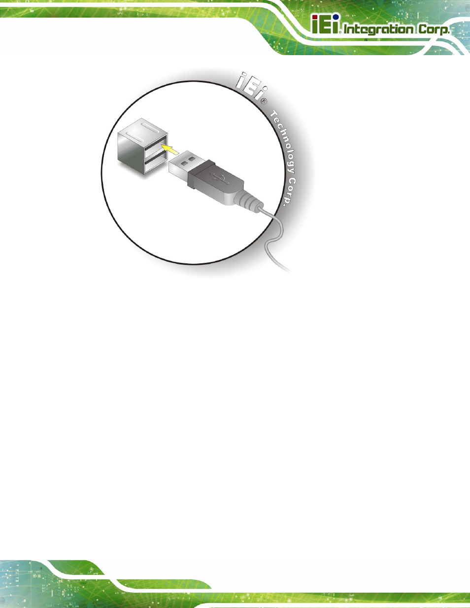 Figure 4-26: usb device connection | IEI Integration AFL2-12A-D525 User Manual | Page 63 / 180