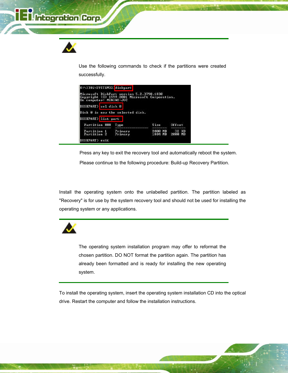 IEI Integration AFL2-W15A-N270 v2.00 User Manual | Page 106 / 141