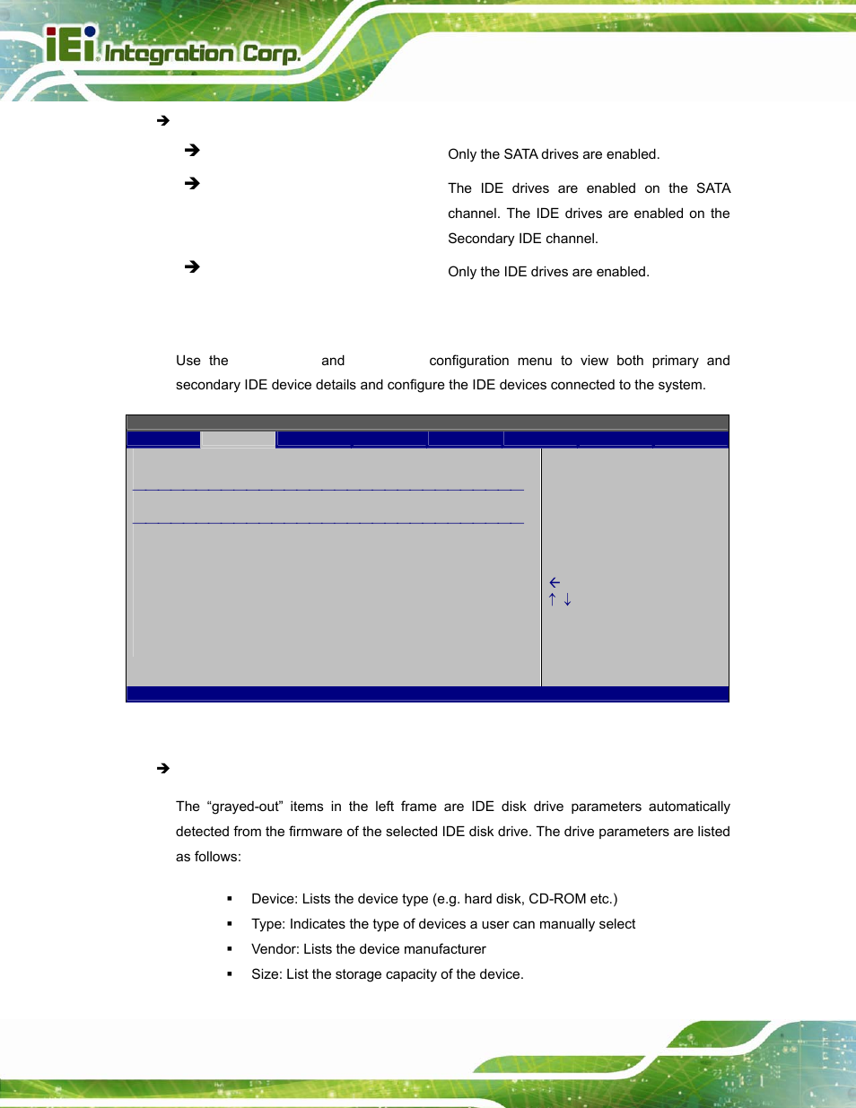 1 ide master, ide slave | IEI Integration AFL2-W15A-N270 v2.00 User Manual | Page 60 / 141