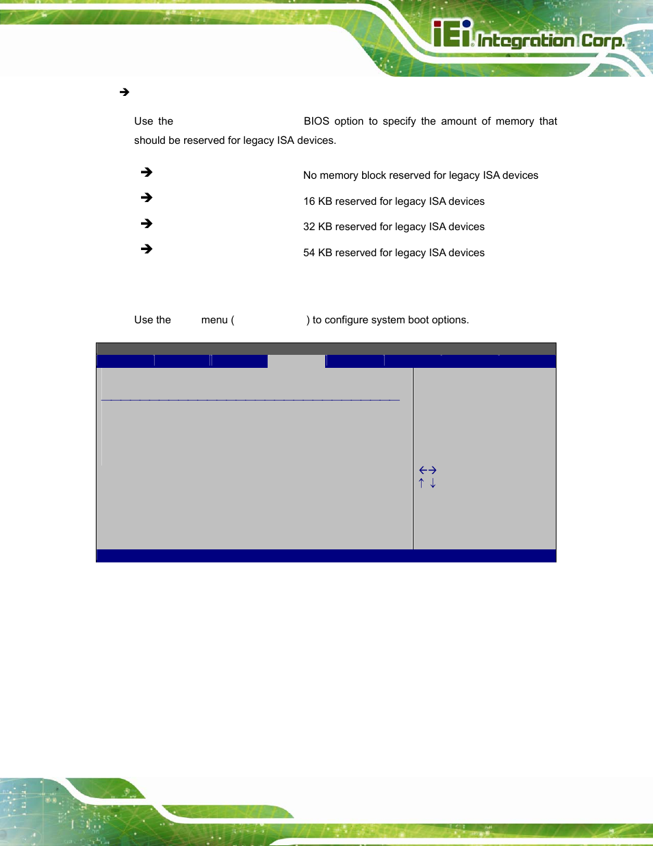 5 boot, Bios menu 15: boot | IEI Integration AFL2-W15A-N270 v2.00 User Manual | Page 79 / 141