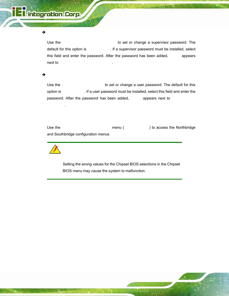 7 advanced chipset settings, Dvanced, Hipset | Ettings | IEI Integration AFL2-W15A-N270 v2.00 User Manual | Page 84 / 141