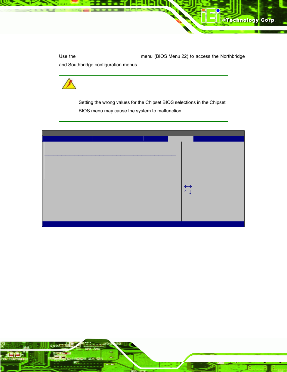 7 advanced chipset settings | IEI Integration AFL2-W15A-N270_W15A-L325 v1.01 User Manual | Page 101 / 165