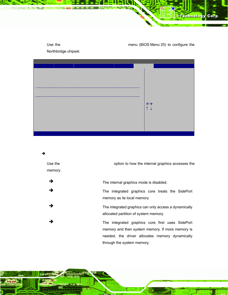 3 northbridge2 configuration | IEI Integration AFL2-W15A-N270_W15A-L325 v1.01 User Manual | Page 105 / 165