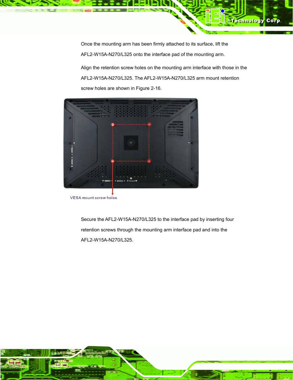 IEI Integration AFL2-W15A-N270_W15A-L325 v1.01 User Manual | Page 49 / 165