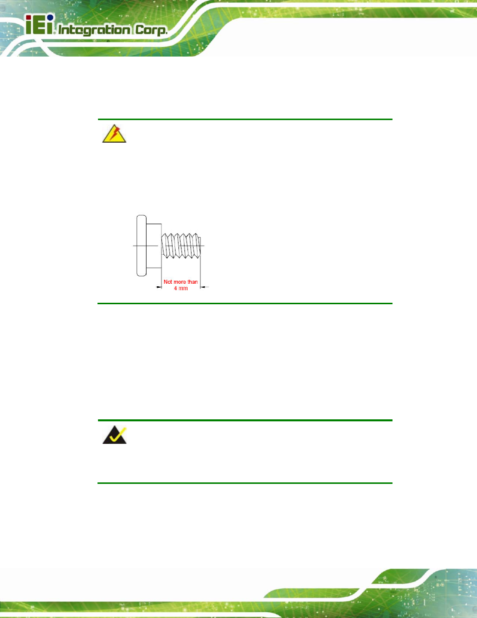 IEI Integration AFL2-W10A-N28 User Manual | Page 46 / 206