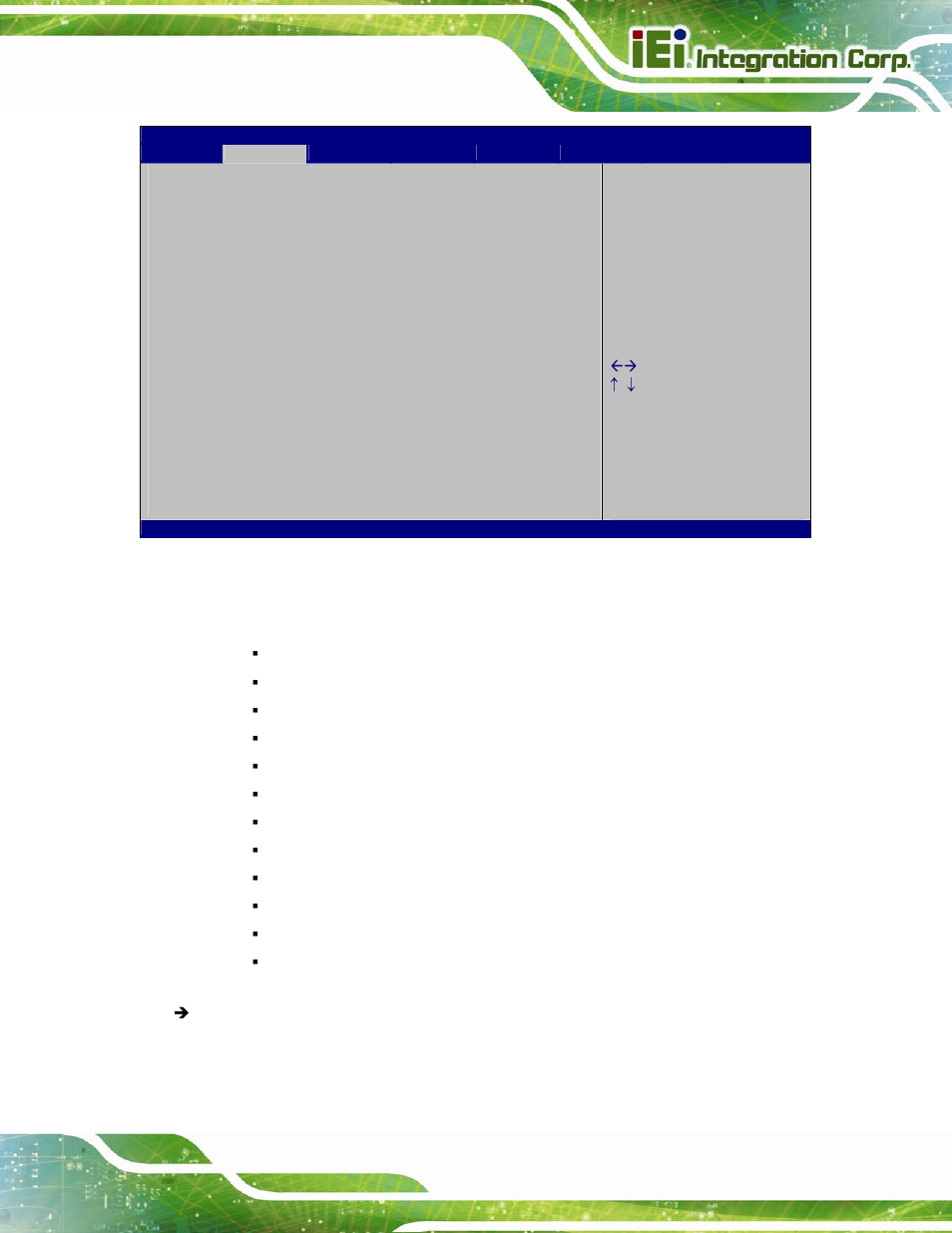 Bios menu 5: cpu configuration | IEI Integration AFL2-W10A-N28 User Manual | Page 73 / 206
