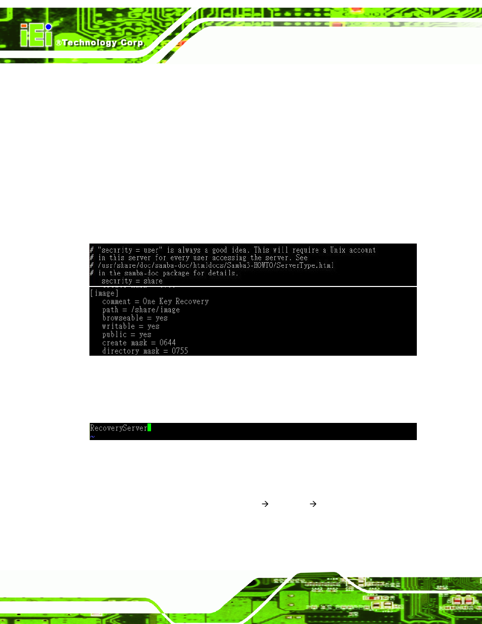 C.6.6 setup a client system for auto recovery | IEI Integration AFL2-10A-N28 User Manual | Page 191 / 203