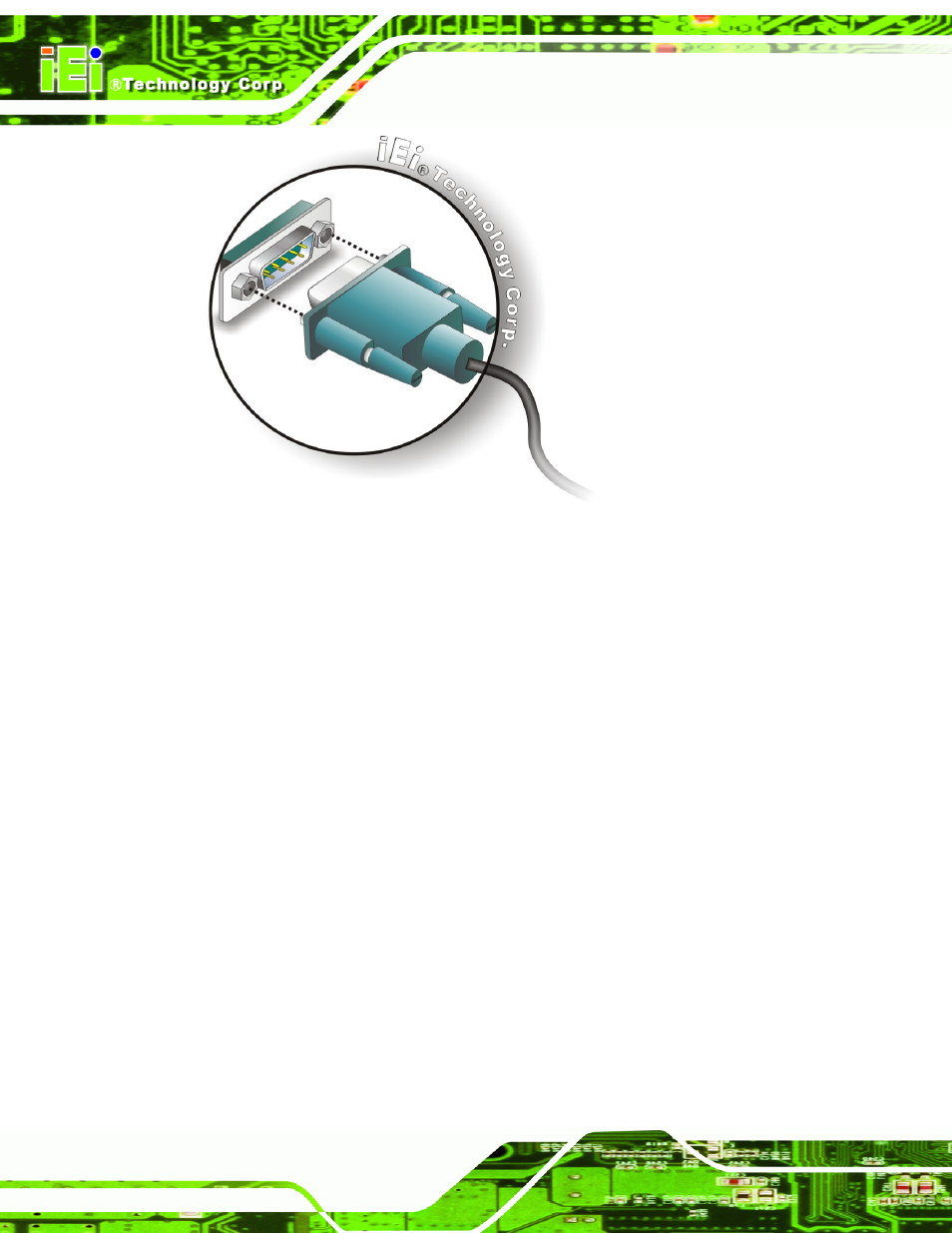 2 rj-45 serial port connection, Figure 3-29: db-9 serial port connector | IEI Integration AFL2-10A-N28 User Manual | Page 59 / 203