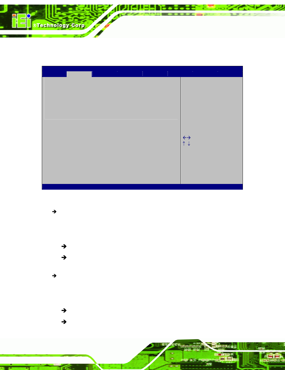 4 iei feature, Eature, Bios menu 12: iei feature | IEI Integration AFL2-10A-N28 User Manual | Page 79 / 203